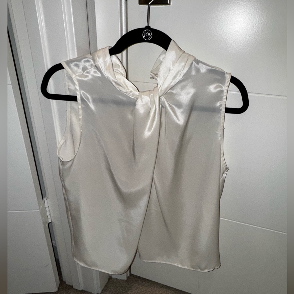 Zara shimmer tank top